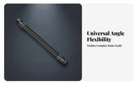 Flexible Socket Extension Anti-Drop Flexible Shaft Extension 12.5 Mm Square Drive Adapter Hard-to-Reach Areas