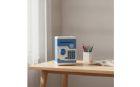 ATM Piggy Bank Secure-Look Piggy Bank with Keypad Electronic Safe with Dial Realistic Sturdy for Children, Playroom, Bedroom