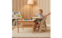 Grow Together High Chair Foldable Toddler Step Stool Multi-Use for Dining Room