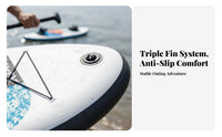 Inflatable Stand-up Paddleboard Board Set Camera Mount Ready Stand-up Paddleboard Kayak Versatile Inflatable Upright Paddle