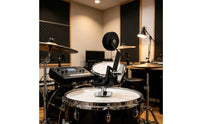 Snare Drum Mute Overtone Reduction Adjustable Drum Damper Metal Construction Percussion Accessory for Percussionists