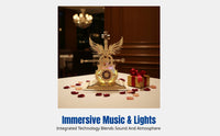 Cello Music Box, 3D Wooden Assembly Kit, Electric DIY, Gift for Girls