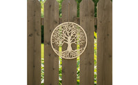 Tree of Life Wall Hanging Plaque Round Tree of Life Wall Hanging Wooden Plaque with Rope Lightweight Minimalist for Living Room