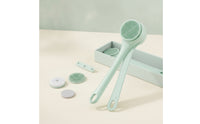 Electric Bath Brush Waterproof Electric Body Brush Rotating Electric Cleansing Scrubber for Adults, Elderly, Shower, Spa