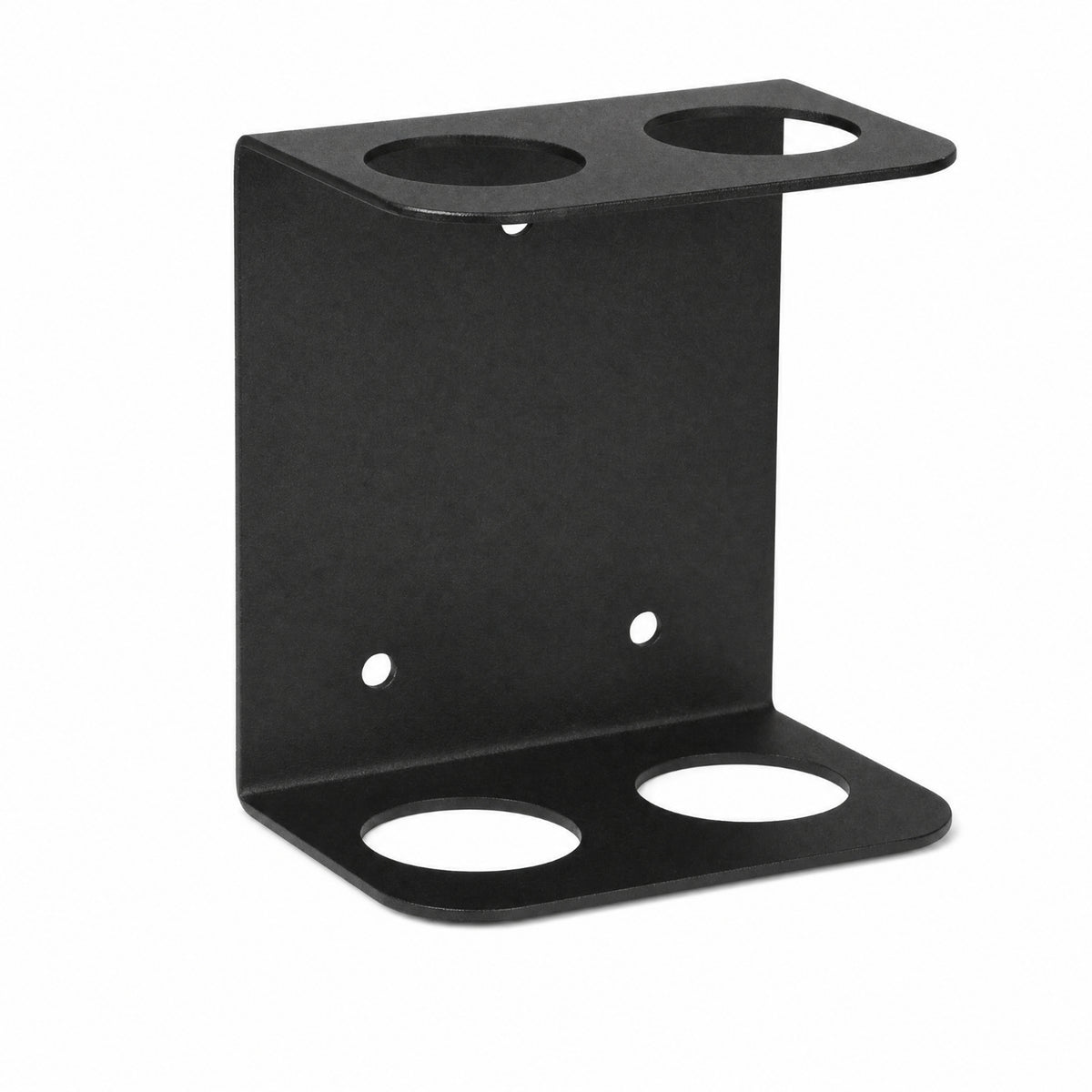 Home Gym Bar Wall Rack Matte Black Barbell Wall Rack Compact Vertical Barbell Holder for Athletes