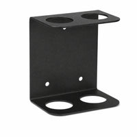 Home Gym Bar Wall Rack Matte Black Barbell Wall Rack Compact Vertical Barbell Holder for Athletes