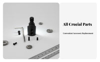 Easy Conversion M10-sized thread engine Arbor Adapter firm-hold Arbor Adapter Kit High Hardness Spindle Connector DIY indispensable for Workshop Professionals, Hobbyists, Model modelers, Grinding, Polishing, Cutting, Home Repairs