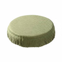 Stool Cushion Cover Soft Stool Cover with Elastic Skirt Comfortable for camping, Patio