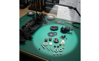 Gearbox Assembly with Gears Complete RC Car Gearbox RC Car Upgrade Kit Precision Hardware Smooth for Builders, Drivetrain Tuning