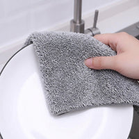 Microfibre Cloth and Textured Cleaning Cloths, Super-Absorbent Cleaning Cloths for Glass and Mirrors, Clear and Lintless Cloth for Automobile Use