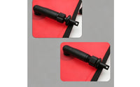 Reflective Band Diving Warning Buoy Nylon Diving Buoy Marker Black Edging Inflatable Dive Buoy Attachment Loop for Divers