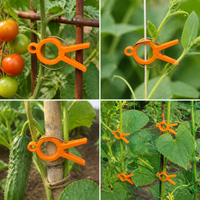 Plant Support Clips for Climbing Vines, Tomatoes, and Garden Plants
