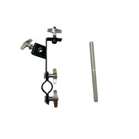 Knurled Drum Clamp with Extension Rod Rugged Drum Hardware Extension Clamp Adjustable Sturdy for Percussionists
