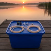 USB Pump Energy Saving Portable Air Pump Quiet for Anglers, Outdoor Fishing
