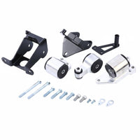 Automobile Powertrain Mount Kit Billet Motor Bracket Kit Easy to Install Performance Engine Bracket for Car Enthusiasts
