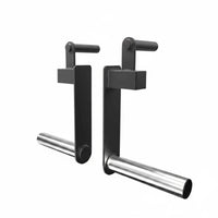 2 Pieces Farmer Walk Handles Knurled Grip Farmer Walk Handles for Gym