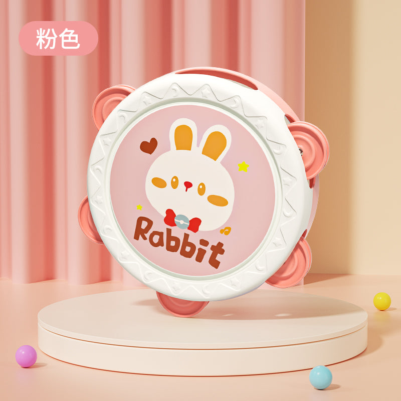 儿童手拍鼓玩具宝宝铃鼓益智早教启蒙婴幼儿奥尔夫手摇铃打击乐器