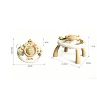 Simulated Driving Steering Wheel Toy Educational Steering Wheel Toy Simulator Sensory Screenscreenless for Toddlers, Playroom