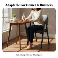 Modern Design Angular-Frame Armchair Comfortable Cushion Dining Chair Ergonomic Design Household Furniture Easy to Clean for Cafe Owners, Interior Designers, Restaurant, Home Office, Living Room, Reading Nook