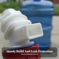Water Jug Faucet Easy Installation Water Jug Tap Leak-Tight-Sealing Spigot Replacement for Gardeners, DIY Enthusiasts, Outdoor, Campsite, Utility Room