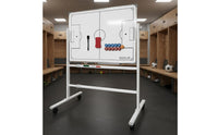 Folding Stand Board Foldable Basketball Board Sports Whiteboard Teaching Aid Long-Lasting for Training, Classroom