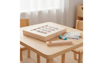 Brain Development Color and Shape Matching Game Early Education Wooden Slide Brain Teaser for Preschoolers, Kids, Kindergarten, Classroom