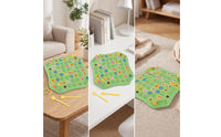 Interactive Flip Match Board Game Hands-on Matching Game with Chips Portable Toy Safe for Playroom