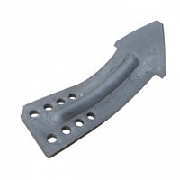 Forged Rotary Tiller Plow Tip Heavy Duty Furrower Plow Point Wear Resistant Tractor Tiller Attachment Long-Lasting for Gardeners