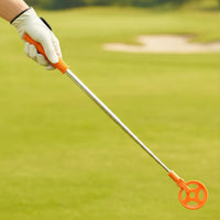 Telescopic Golf Ball Retriever Stainless Steel Golf Ball Retriever Extendable Portable for Golfers, Driving Range