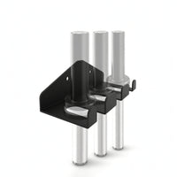 Vertical weight bar Storage rack Saving Wall-Attached weight bar Rack Compact for Weightlifters, Home Gym