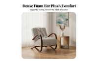 Italian design Upholstered Single Sofa Minimalist Design Upholstered Armchair Post-Modern Aesthetic Accent Chair Soft Fabric Upholstery for Homeowners, Readers, Interior Designers, Living Room, Bedroom, perusing corner, Office