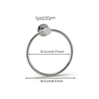 Wall Mounted Towel Hoop Round Hand Towel Hoop Modern for Bathroom, Washroom