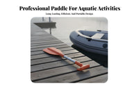 Telescopic Boat Paddle Reinforced Aluminum Alloy Paddle Lightweight Boat Oar for Boaters, Outdoor Enthusiasts, Kayaking, Lake, River