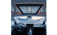 Motorized Sunshade Electric Car Sunshade Low Profile Assembly with Control Module for YL Electric Vehicle Interior