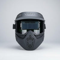 Splash Resistant Auto-Darkening Metalworking Helmet Eye Protection Auto-Darkening Metalworking Mask Lightweight Safety Gear Insulation for Garage