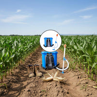 Backpack Soil Amendment Applicator Lightweight Backpack Soil Amendment Applicator Manual Granular Applicator Ergonomic Design