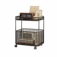 Minimalist & design C-Frame Couch Table Space-Saving C-Shaped End Table Mobile Design Household Furniture adaptable for Apartment Dwellers, telecommuting Workers, Living Room, Bedroom, Small areas, Balcony