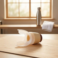 Breathing Exerciser with Mouthpiece Adjustable Resistance Respiratory Exerciser with Adjustment Knob Breathing Exercise Device