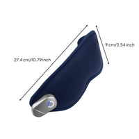 Heated and Cooling Eye Cover Vibration Massage Eye Relaxation Device Constant Temperature Heating Vibrating Sleep Cover for Office, Travel