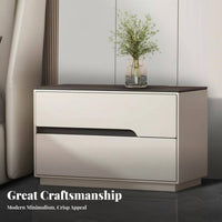 Minimalist Design Single-Drawer Cabinet with Open Shelf Modern aesthetic Bedside Table Sturdy Construction Nightstand Ample Storage for Apartment Dwellers, Homeowners, Students, Guest Room, Home, Hallway