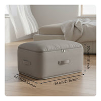 Quilt Compression Bag With Handles Comforter Storage Bag Dampness-Resistant Comforter Storage Organizer for Under Bed