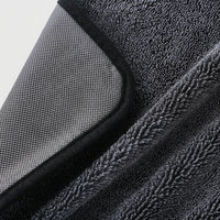 Double Sided Car Drying Towel for Automotive Use Cleaning, Streakless Cloth with 0.3 Denier Microfiber