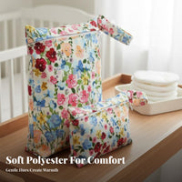 2 Pieces Reusable Diaper Pouch Lightweight and Portable Reusable Cloth Diaper Pouch Hanging Wet Dry Bag Sturdy for Infants, Pool