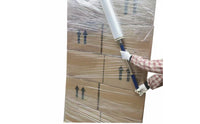 Long Handle Stretch Wrap Dispenser Easy to Use Manual Stretch Wrap Dispenser Labor-Saving Telescopic Film for Logistics Personnel