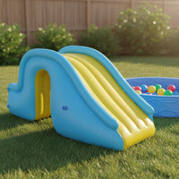 Inflatable Slide with Ball Pool Easy to Inflate Inflatable Kids Slide Party