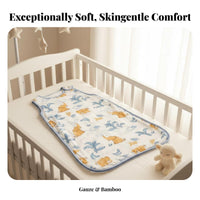 Antipush Design Sleeveless infant Swaddle Breathable textile sleeping bag Easy Diaper changes Sleeping Bag Machine launderable for Newborns, Infants, young children, Air-Conditifirstd Rooms, nightperiod, rest period period, Nursery