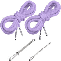 2 Pieces Replacement Drawstring with Easy Threader Strong Fastener Reinforced