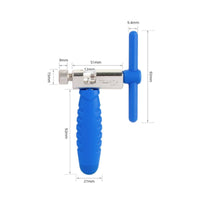 T-Shaped Handle Cycle Chain Breaker Metal Body Bike Chain Breaker Hollow Storage Hook