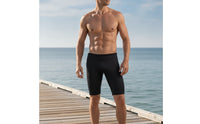 3mm Wetsuit Swim Trunks Stretchable Neoprene Wet Suit Trunks Stretchy Thermal Wetsuit Shorts Flatlock Seams for Swimming