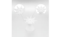 Paint Pouring Cup with Starburst Base Symmetrical Paint Pouring Cup Fluid Art Funnel Multi-Channel Reusable for Artists